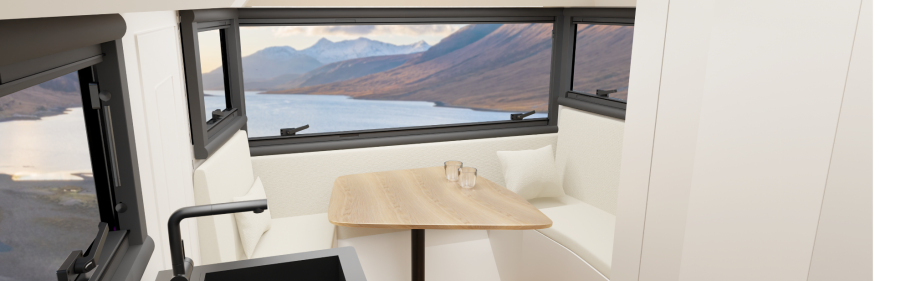 Interieur einer EDGE Explorer Expeditions-Kabine